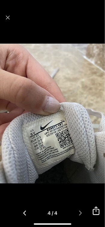 37,5 Beden Orijinal nike ayakkabı
