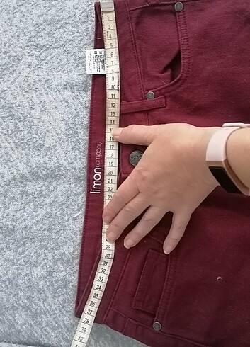 38 Beden bordo Renk Pantolon
