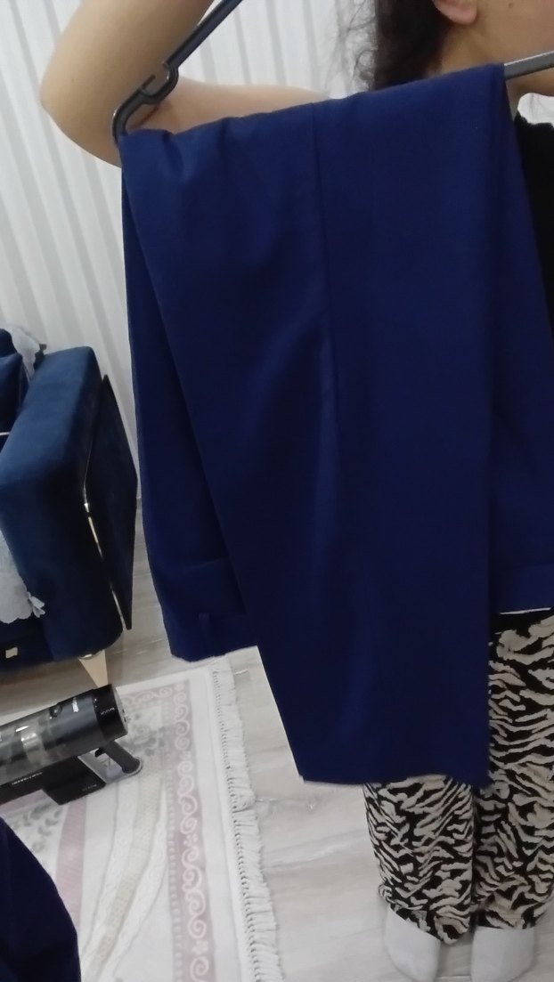 Erkek Lacivert Regular Fit Uzun Ceketli Takım Elbise - Görsel 5