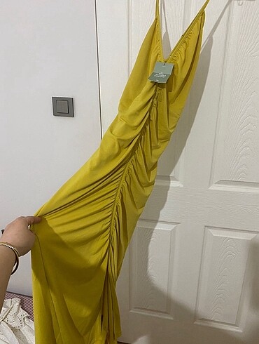 H&M H&M drape elbise ????