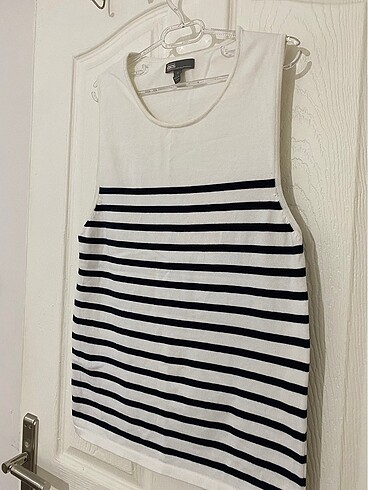 Asos asos çizgili triko bluz