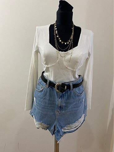 monki crop bluz
