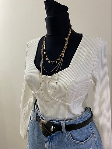 l Beden monki crop bluz