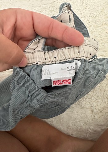 Zara Kız Çocuk Kot Askılı Elbise 9-12 ay - Görsel 3