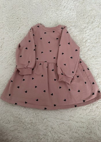 H&M kız bebek elbise 9-12 ay - Görsel 2