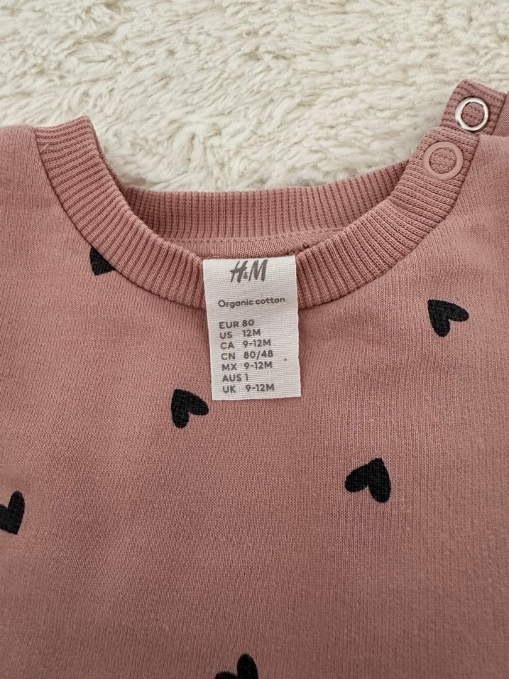 H&M kız bebek elbise 9-12 ay - Görsel 3