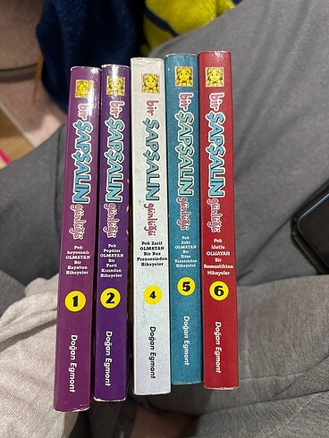  Bir Şapşalın günlüğü (6-12) yaş 1-2-4-5-6 set