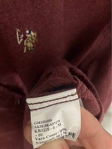 U.S Polo Assn. USPA ERKEK GÖMLEK (Medium) (bordo)