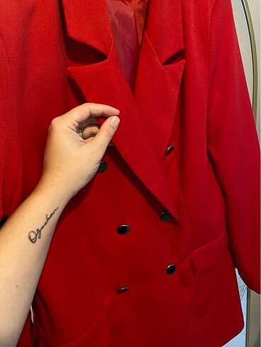 42 Beden bordo Renk Blazer Ceket