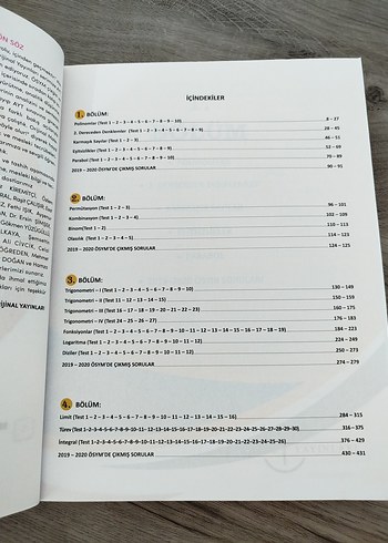Orijinal Matematik AYT Soru Bankası