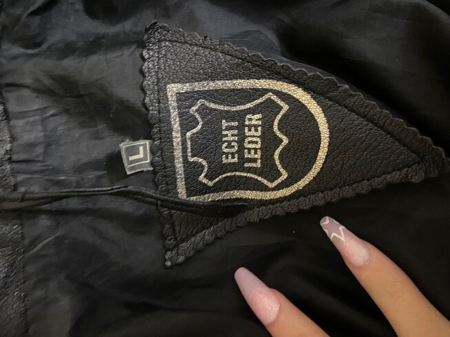 American vintage deri ceket - Görsel 7