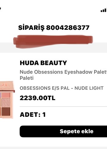 Huda Beauty Nude Light Allık - Görsel 5