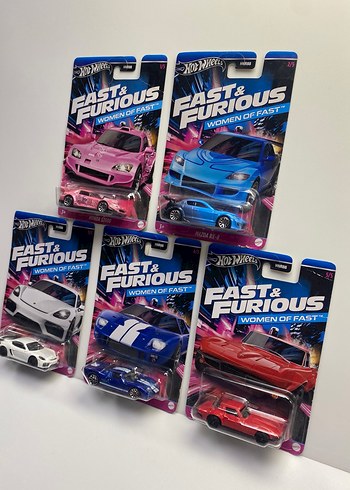  Beden Fast & Furious Women of Fast Hot Wheels