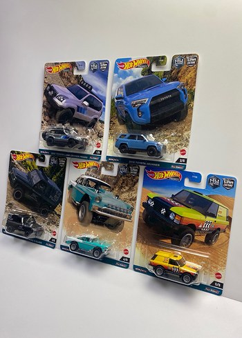  Hot Wheels Premium 5 li set