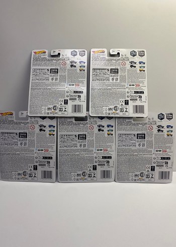  Beden Hot Wheels Premium 5 li set