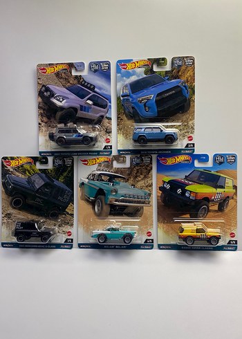 Hot Wheels Premium 5 li set