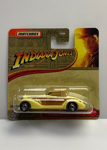 Indiana Jones 1936 Aubrun Speedster Matchbox