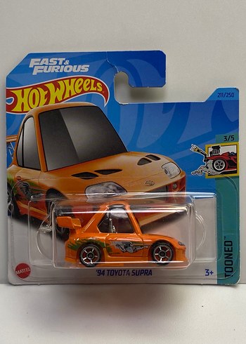 94 Toyota Supra TOONED Hot Wheels