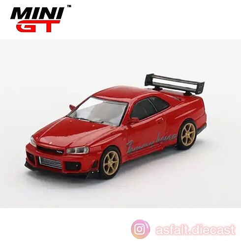 Mini gt Nissan Skyline GTR R RZ alaşım