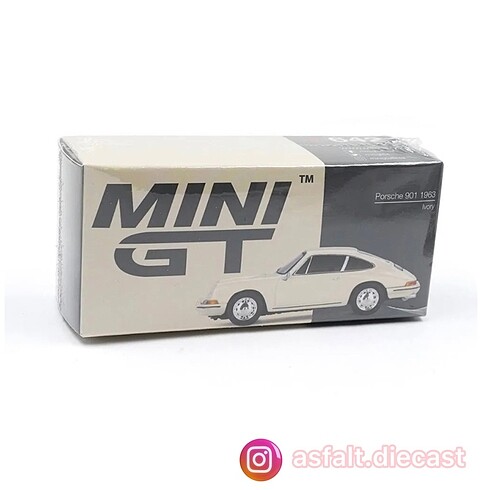 Mini gt 1963 porsche 901 lvory lhd