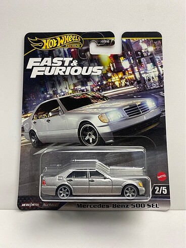 Hot Wheels Fast and furious MERCEDES BENZ 500Sel