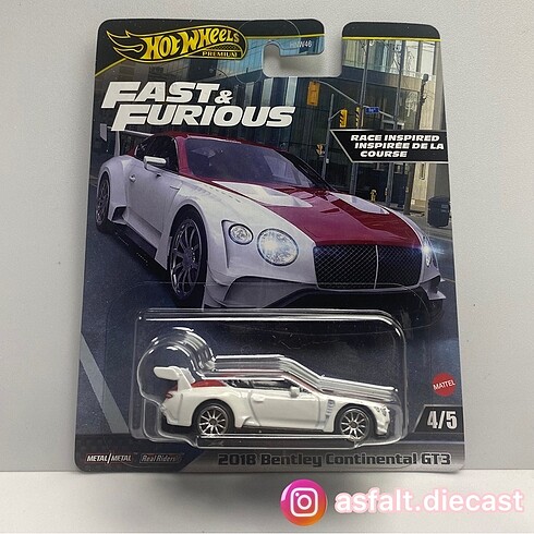 Hotwheels Fast and Furious 2018Bentley