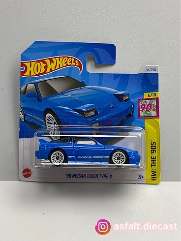 Hot Wheels 96 NISSAN 180SX TYPE X