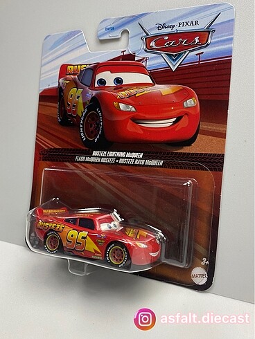 Cars Pixar McQUEEN Red
