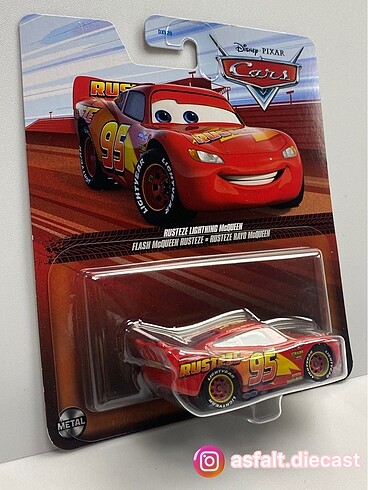 Beden Cars Pixar McQUEEN Red