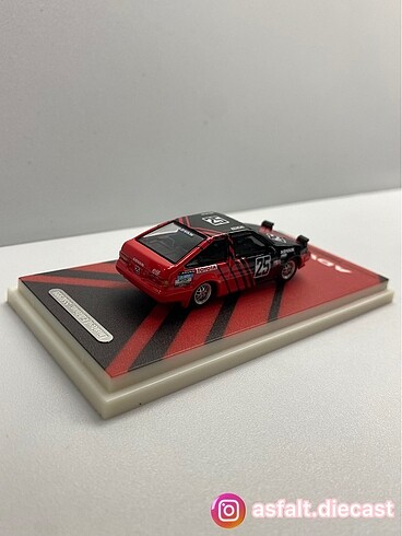  Beden Renk Time mikro TOYOTA AE86 ADVAN (Hotwheels)