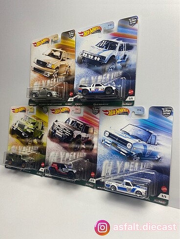 Hot Wheels HYPER HAULERS SET LOT