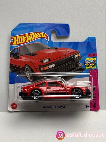 Hot Wheels 82 TOYOTA SUPRA