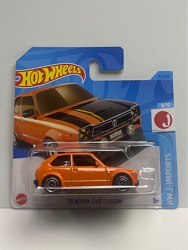 Hot Wheels HONDA CIVIC Turuncu