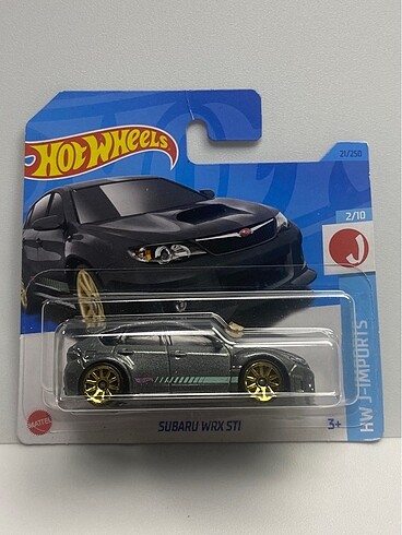 Hot Wheels SUBARU WRX STI Kül Rengi