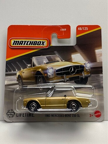 1963 MERCEDES BENZ 230 SL Matchbox