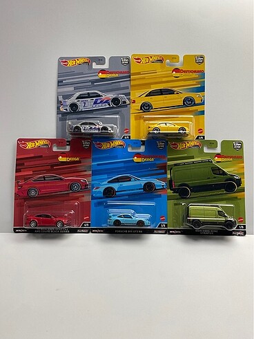 Hot Wheels DEUTSOHLAND DESING SET Lot