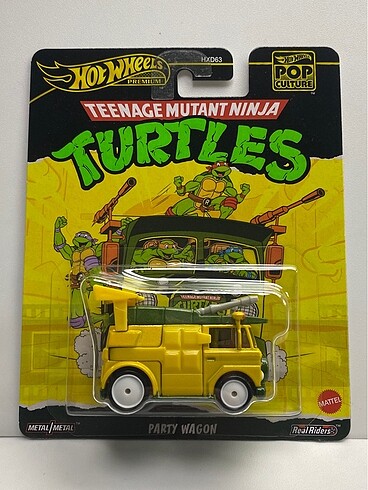 TURTLES PARTY WAGON Hot Wheels
