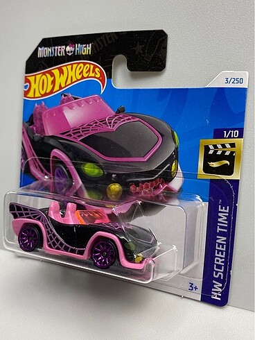  MONSTER HIGH Hot Wheels (Pembe)