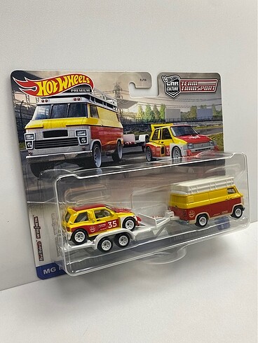  Beden TRANSPORT MG RETRO Hot wheels