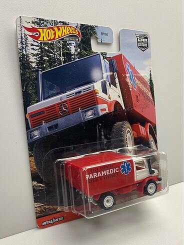 Beden MERCEDES UNIMOG UT300 Hot Wheels