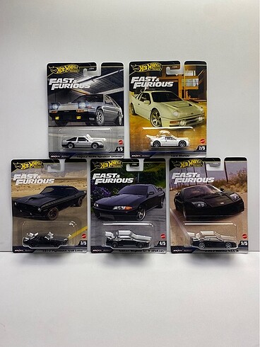 Fast and Furious 5 li Set Lot