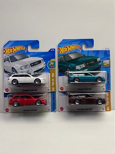 AUDİ AVANT RS2 Set Lot Hot Wheels