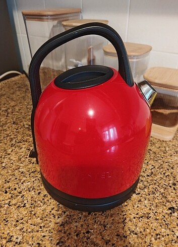 Vestel v-brunch retro kırmızı su ısıtıcı - Görsel 2