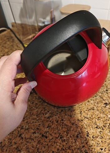 Vestel v-brunch retro kırmızı su ısıtıcı - Görsel 3