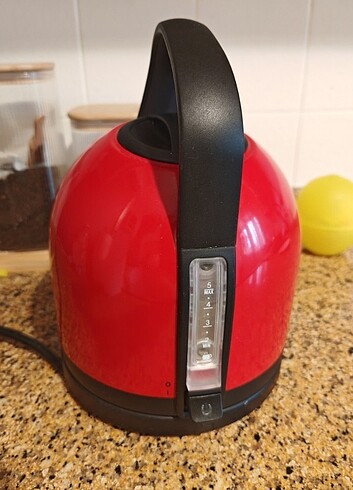 Vestel v-brunch retro kırmızı su ısıtıcı - Görsel 4