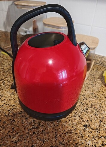 Vestel v-brunch retro kırmızı su ısıtıcı - Görsel 5