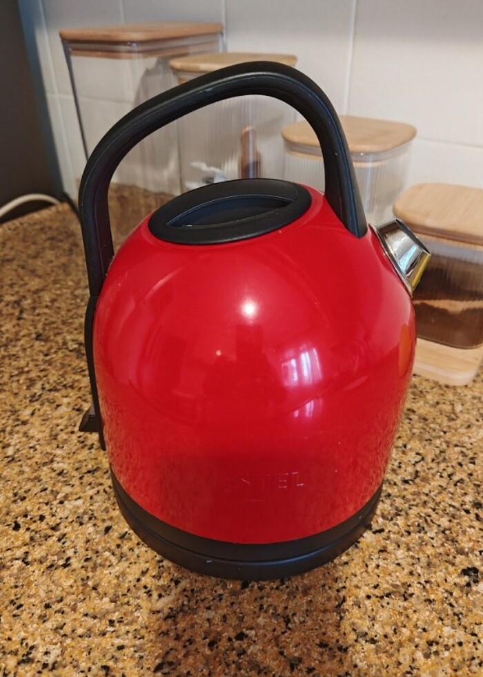 Vestel v-brunch retro kırmızı su ısıtıcı - Görsel 2