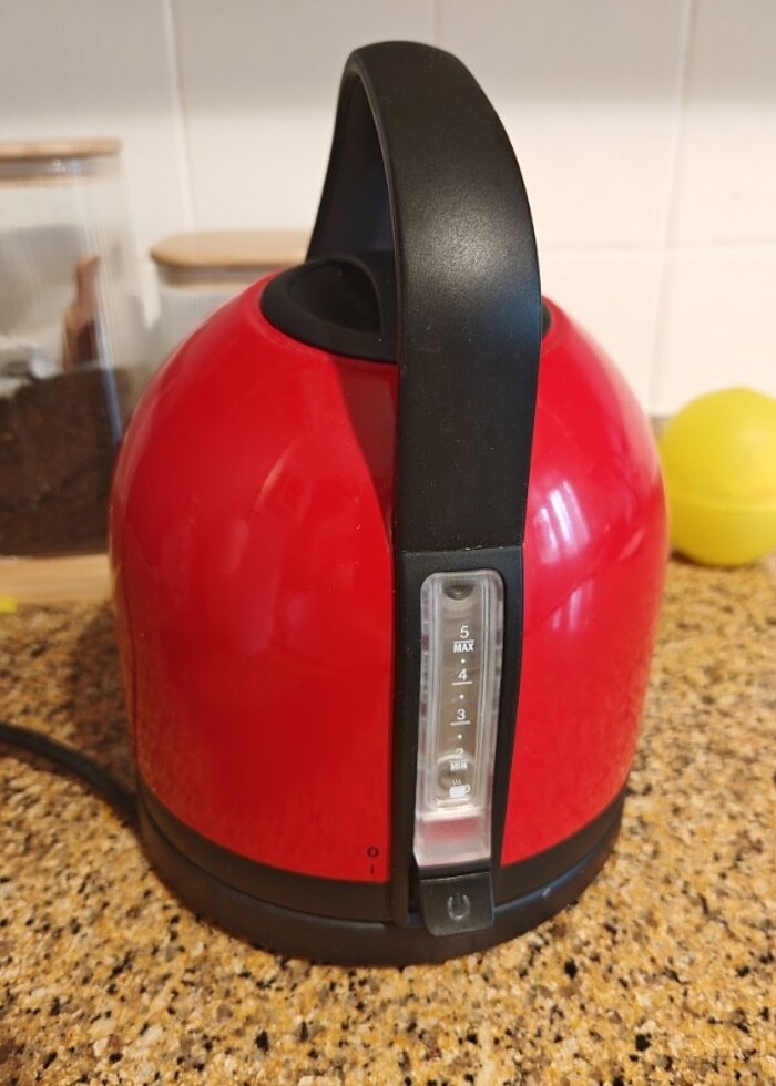 Vestel v-brunch retro kırmızı su ısıtıcı - Görsel 4