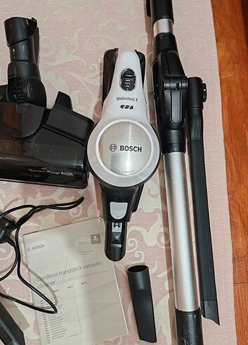 Bosch unlimited 7 dikey süpürge - Görsel 4