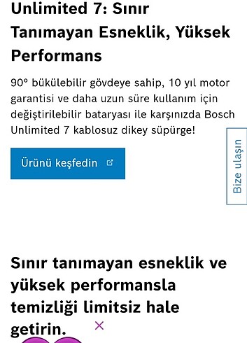 Bosch unlimited 7 dikey süpürge - Görsel 5